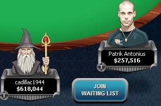 Screen Name poker room