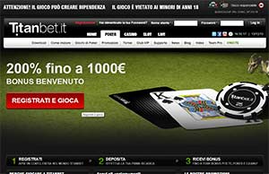 Titan Bet poker download sito in italiano