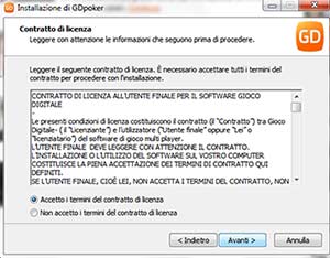 Gd poker inizio installazione